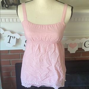 GAP | Seersucker Lace Tank